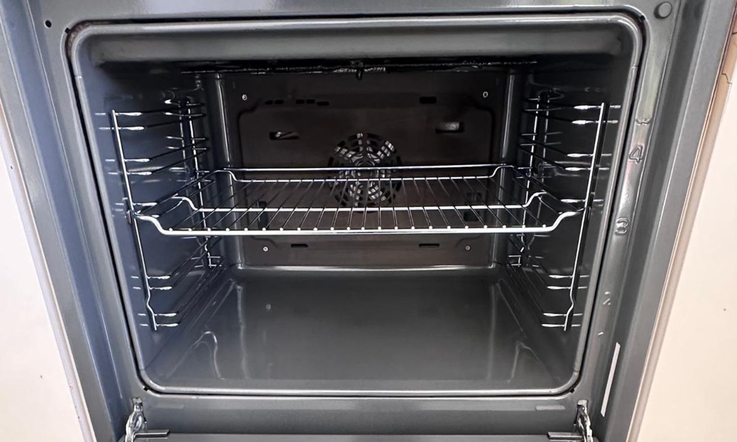 Single oven after cleaning in Southam